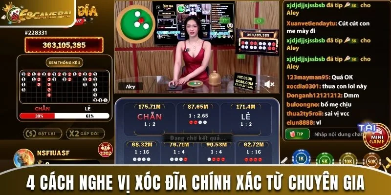 Cách Nghe Vị Xóc Đĩa: Bí Kíp Và Mẹo Chơi Cực Kì Hiệu Quả 2 4 cách nghe vị xóc đĩa chính xác từ chuyên gia