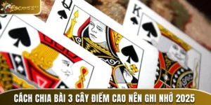 cách chia bài 3 cây điểm cao