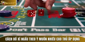 cách đổ xí ngầu theo ý muốn