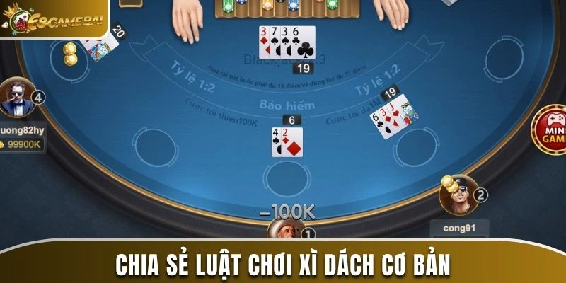 Chia sẻ luật chơi xì dách