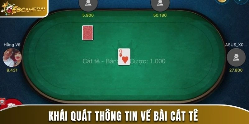 Khái quát thông tin về bài cát tê 