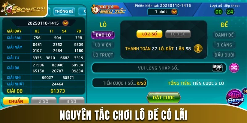 Cách Chơi Lô Đề Có Lãi Và An Toàn Được Chuyên Gia Bật Mí 1 Nguyên tắc chơi lô đề có lãi
