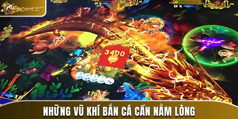 Cách Chơi Game Bắn Cá Trong Siêu Thị Dễ Được Thưởng Lớn 2 Những vũ khí bắn cá cần nằm lòng