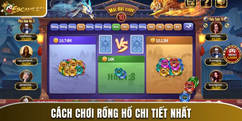 Tìm Hiểu Cách Chơi Rồng Hổ Chi Tiết Nhất Cho Người Mới 2 Tất tần tật cách chơi Rồng Hổ chi tiết nhất